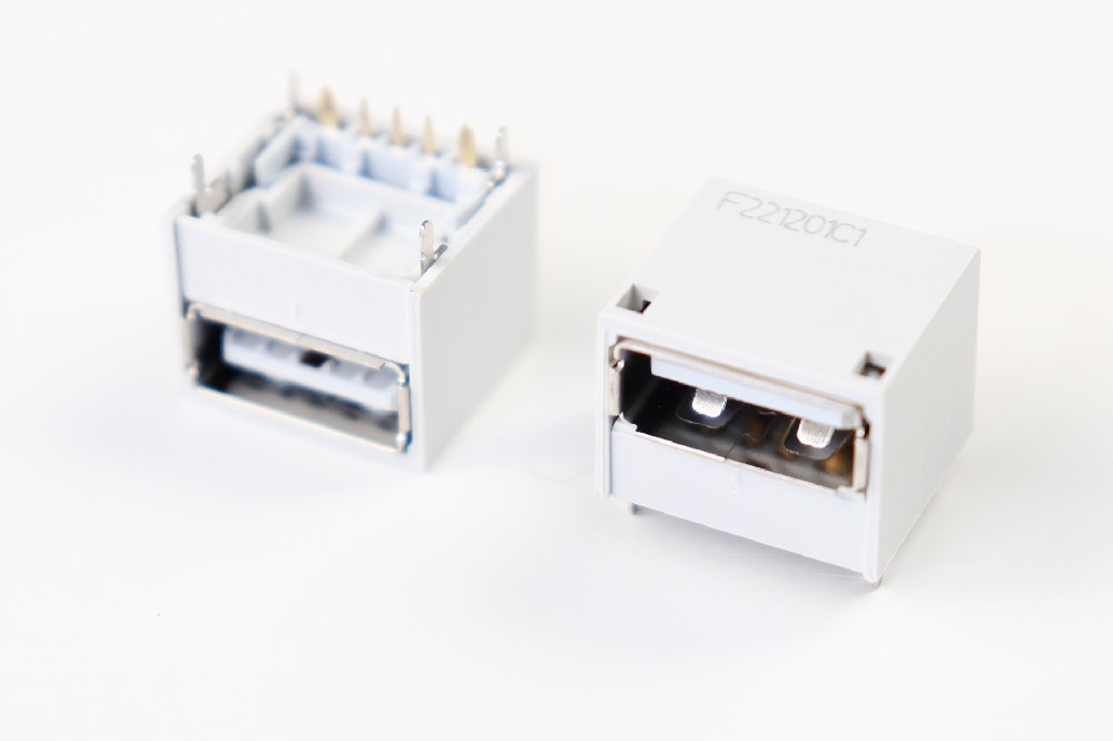 USB2.0 Type A Rec. 5Pin,Quick Charge,H=11.85mm Dustproof
