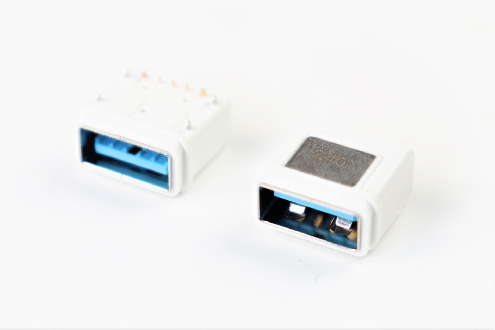 USB2.0 Type A Rec. 5Pin,Quick Charge,Top Mount DIP Type