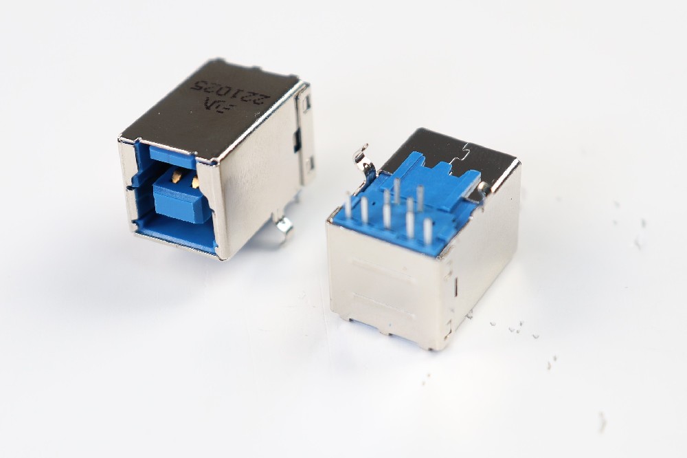 USB3.0 B Rec.,Right Angle DIP Type,H=11.85mm