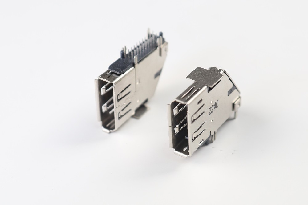 Displayport2.0 Rec. Up-Right DIP Type